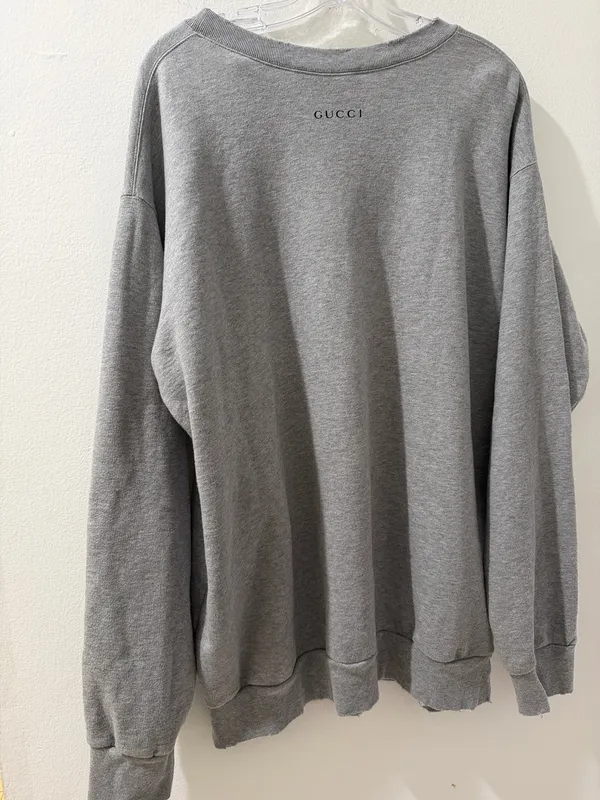 Gucci Disney grey cotton Donald Duck graphic sweatshirt - Image 3