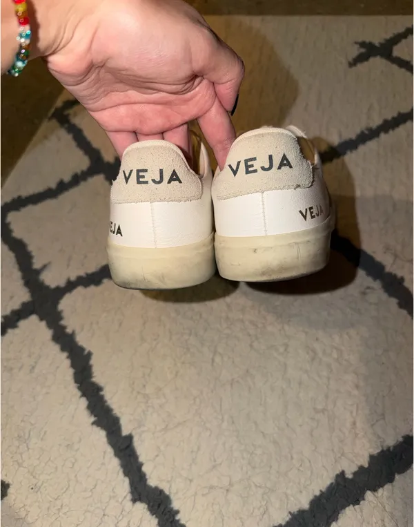 VEJA White leather Sneakers - Image 4