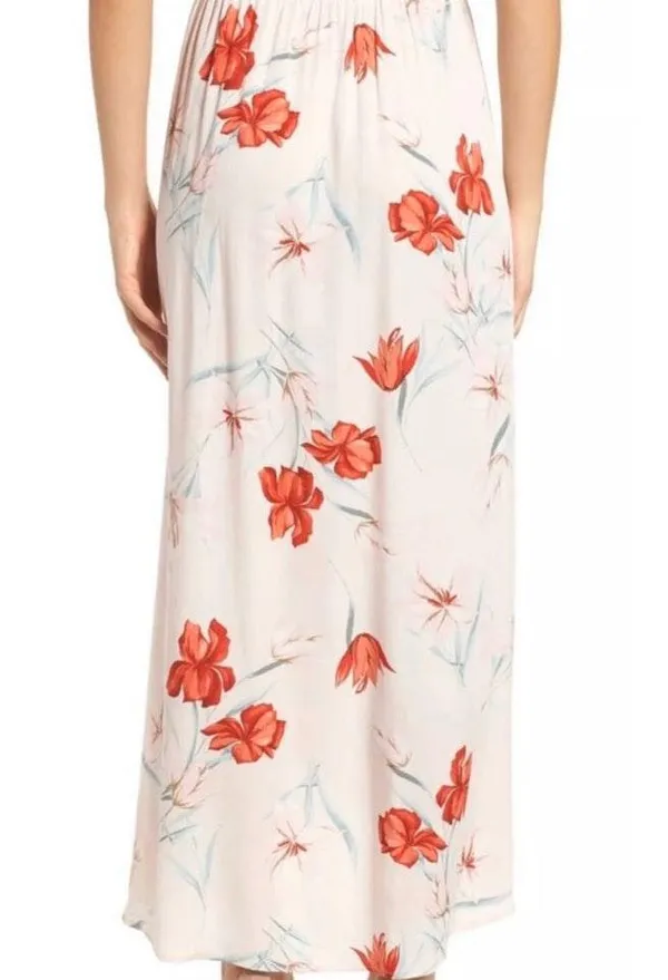 Leith 129. floral printed faux wrap skirt - Image 2