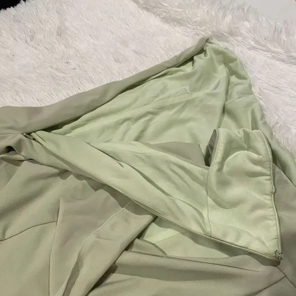 Katie May Mary Kate Strapless Gown in Sage Green XXL - Image 11