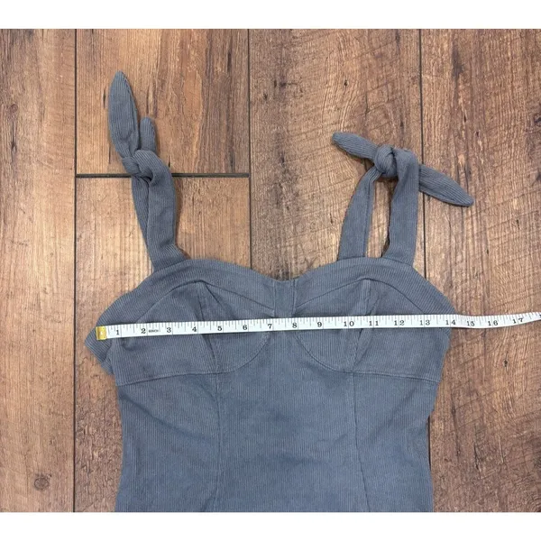 NWT Intimately Free People Teracotta Something Bout You Mini Dress Gray XS $68 - Image 7
