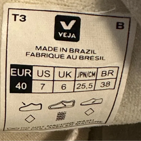 VEJA URCA CWL SNEAKERS WOMEN'S SHOES NAUTICO/ BUTTER SIZE 7 Skater - Image 8