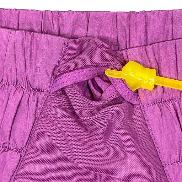 Free People FP Movement Way Home Shorts Large Violet Pink Athletic Lined Running - Image 5