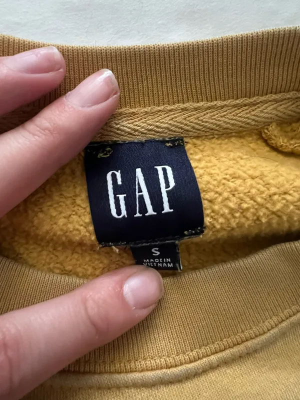 GAP yellow distressed sweat set  - Image 2