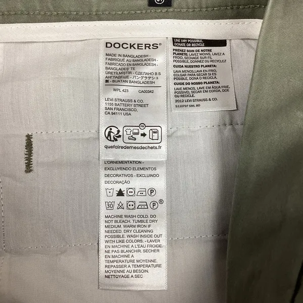 Dockers Women’s Weekend Chino Mid-Rise Skinny Stretch Pants Size 31 New with Tag - Image 6