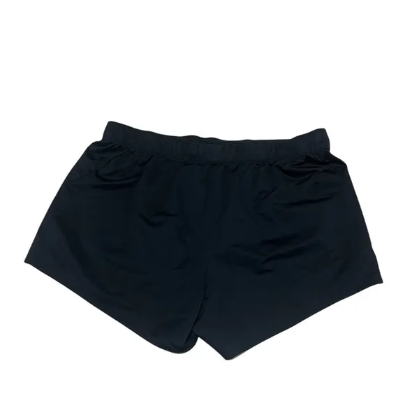 Nike Dri-FIT Shorts Womens M Black Athletic Running Drawstring Waist Logo - Image 2