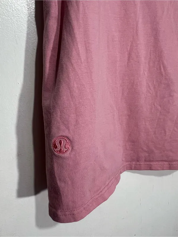 Lululemon pink All Yours Organic Cotton Tank Top size S/M - Image 6