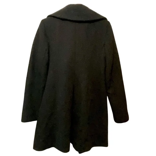 Jones New York Black Trench Winter Coat - Image 4