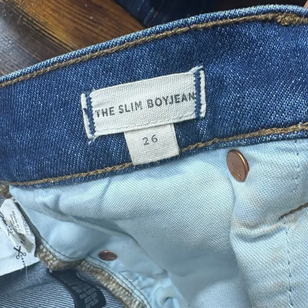 Madewell Slim‎ Boy Jeans Size 26 - Image 7