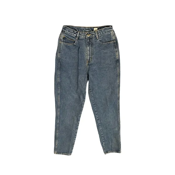 Bill Blass Jeans Womens 26" waist High Rise Mom Blue Cotton Denim Vintage 1990s - Image 2