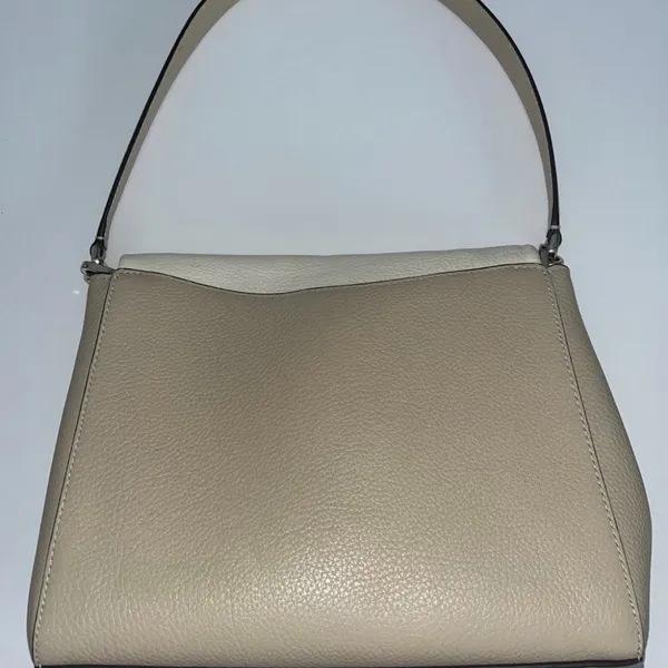 Kate Spade Beige and Taupe Shoulder Bag - Image 6