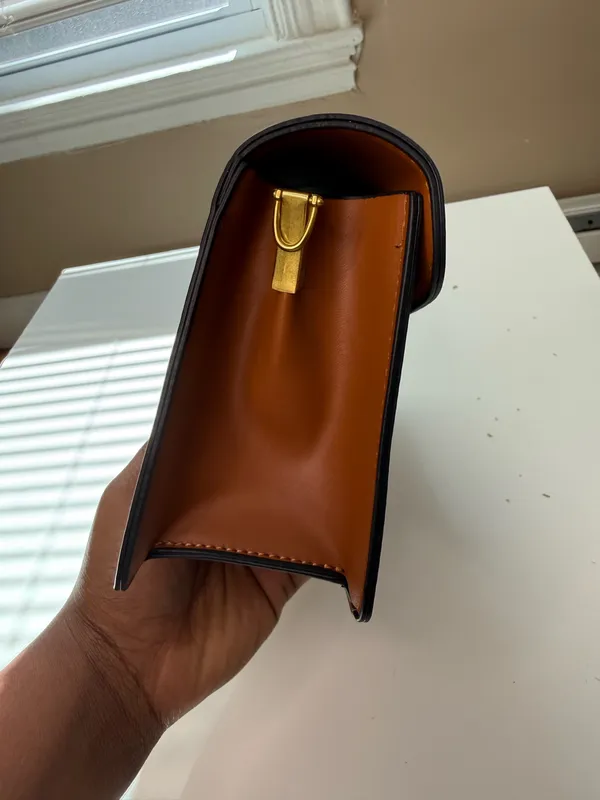Coach Brown Shoulder Bag Leather - Image 6
