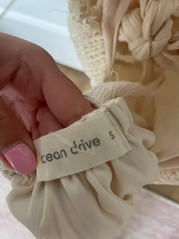 Ocean drive beige beach dress - Image 4