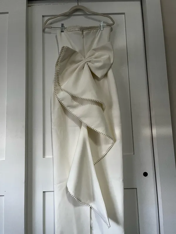 Babyboo Magnolia Maxi Dress – Ivory - Image 5