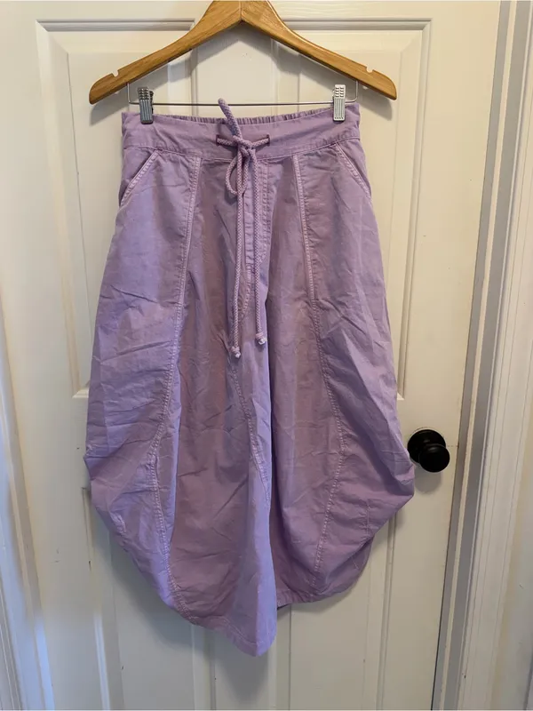 Free People Willow Poplin Maxi Skirt in Pink Lavender Size XS - Image 4