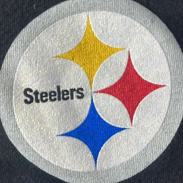 Pittsburg Steelers T-shirt. Size 2X. Majestic Antonio Brown Classic. - Image 3