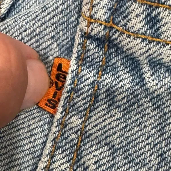 Levi Strauss Orange Tab 550 Relaxed Fit Tapered Leg Jeans Women’s 29 - Image 4