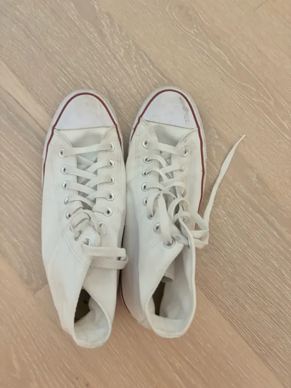 White Converse High-Top - Image 2