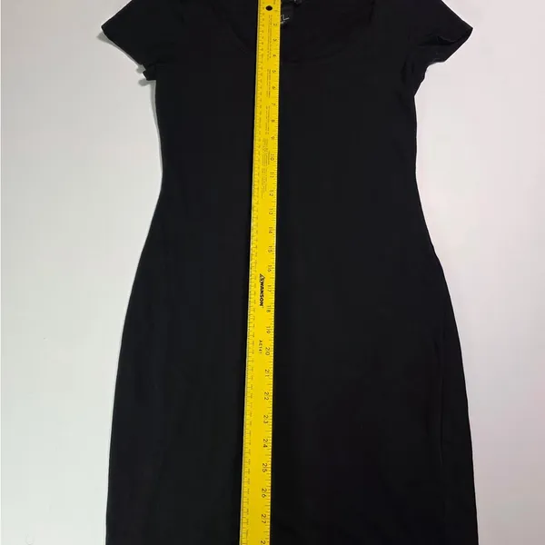 H&M Black Mini Dress - Image 4