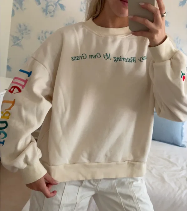 Yellow the Label Sweatshirt  - Image 2