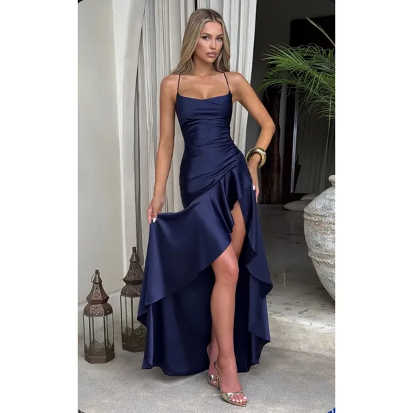 Babyboo SAMIRA MAXI DRESS - NAVY NWT Size Small - Image 2