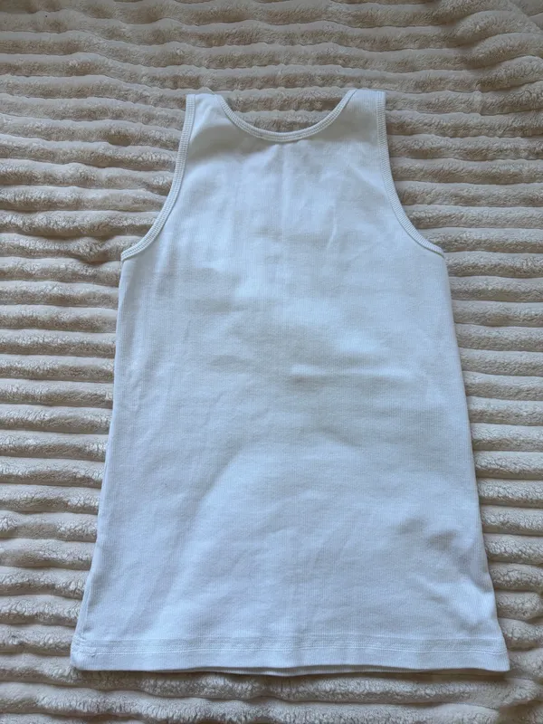 American Giant White Tank Size M - Image 3
