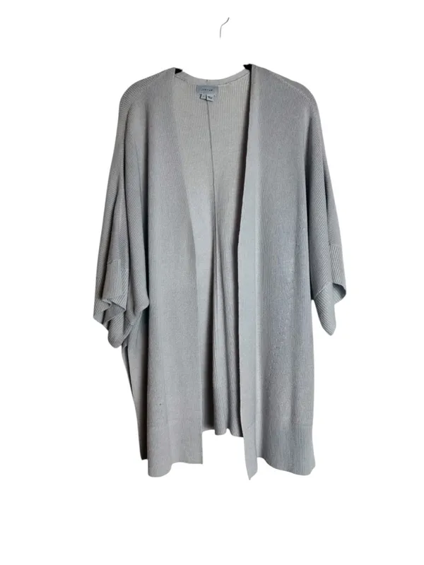 Jigsaw Womens Large Knitted Draped Cape Quiet Luxury Minimalist Effortless - Image 2