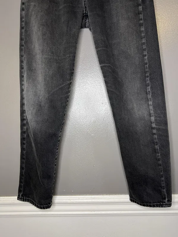 American Eagle Outfitters Boyfriend Jeans Womens 4 Gray High Rise Charcoal Denim - Image 3