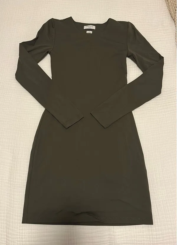 Aritzia Contour Dress Long Sleeve  - Image 2