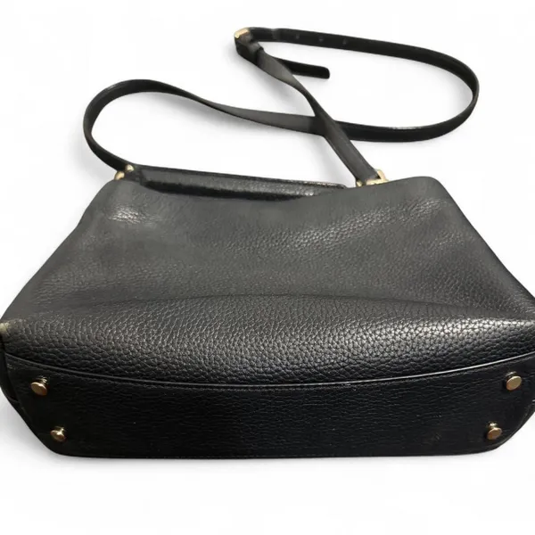 Womens Crossbody Bag ✦ Open To All Offers ✦ Bundle Measurements: Used Good Condition. Womens Kate Spade Pebbled Leather Navy Crossbody Bag Size OS Casual Luxury Style. Excellent For Everyday Wear & Travel Use. Adjustable Strap with Gold Hardware and Soft Pebbled Leather Finish. Clean Minimal Designer Look. ——— TAGS ——— #KateSpade #CrossbodyBag #Luxury #Designer #Minimal - Image 5