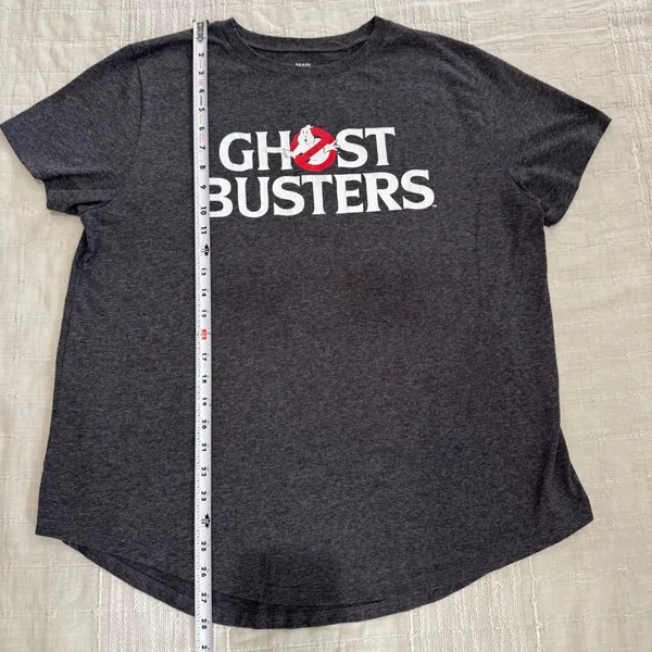 Mad Engine Ghostbusters Graphic T-Shirt Charcoal Gray‎ XXL 80s Movie Logo Tee - Image 6