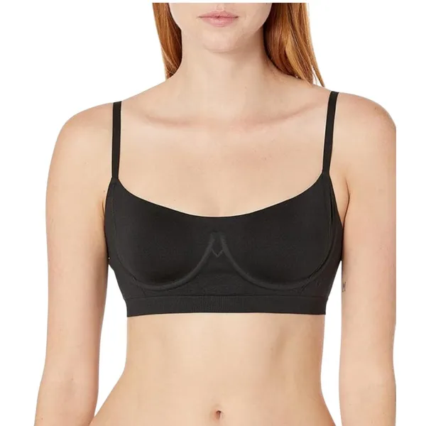 NWT Calvin Klein Convertible Straps Wirefree Fusion Flex Balconette Bra Black S - Image 4