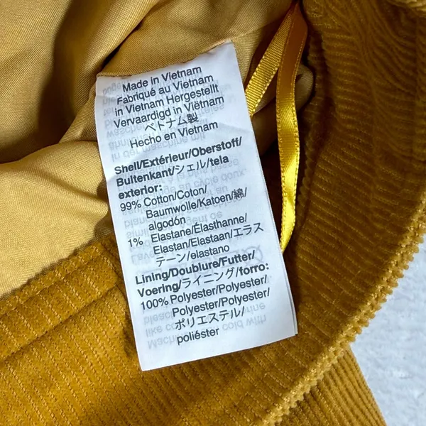 J.Crew Womens Corduroy Mini‎ Skirt Mustard Yellow A-Line G8210 Size 2 NEW - Image 6