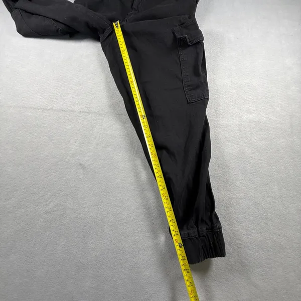 Rue21 Womens Black Cargo Jogger Pants Size Medium Utility Streetwear Pocket - Image 6