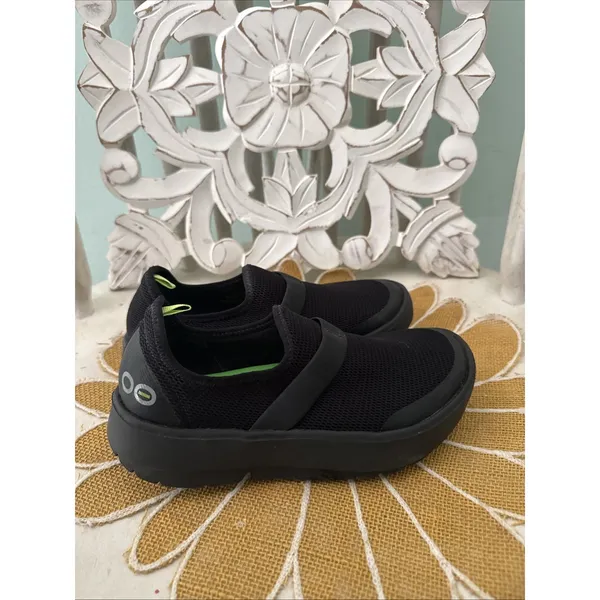 OOfos‎ OOmg Sport LS Low Shoes Women's Size 6 Recovery Sneakers Shoes Black - Image 3