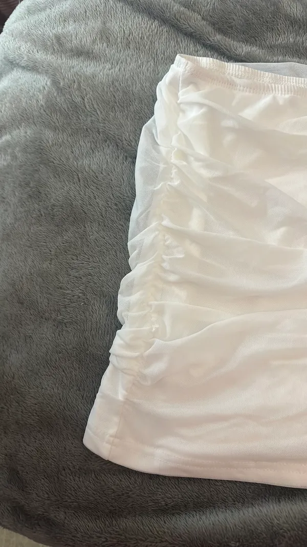 Shein White Mini Skirt - Image 2