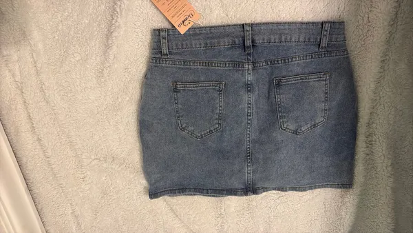 denim skirt Blue Size M - Image 2