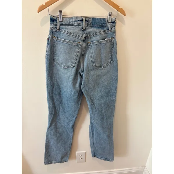 Abercrombie Fitch‎ Curve Love 90s Straight Ultra High Rise Jeans Size 26 - Image 3