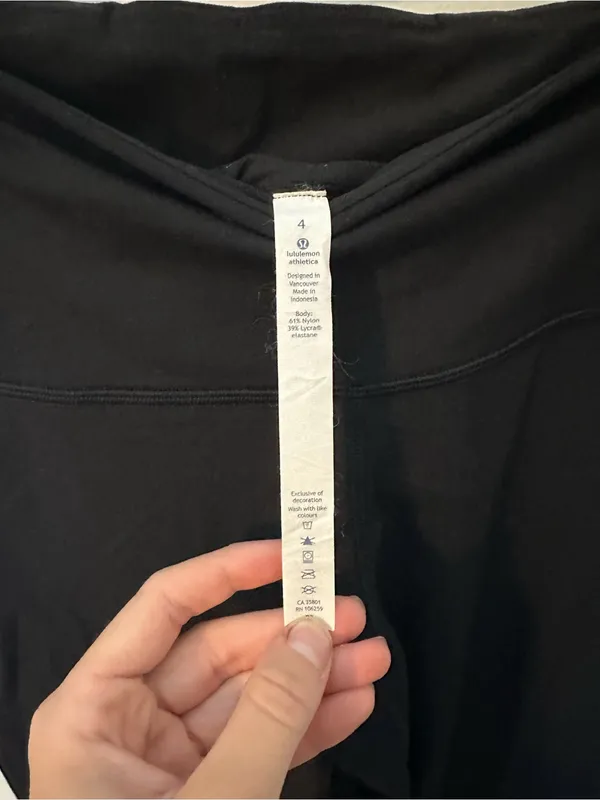 Lululemon Fresh Tracks pants black 4 - Image 4