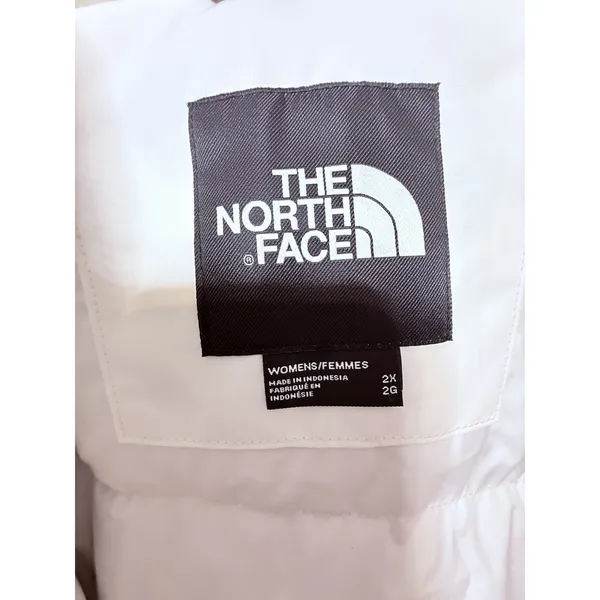 The North Face Arctic Parka Women's Plus Size 2X Down Winter Jacket Cream New - Image 3