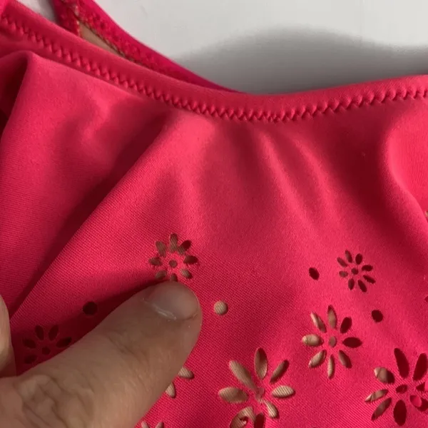 Victoria’s Secret PINK‎ hot pink bikini top size medium - Image 2