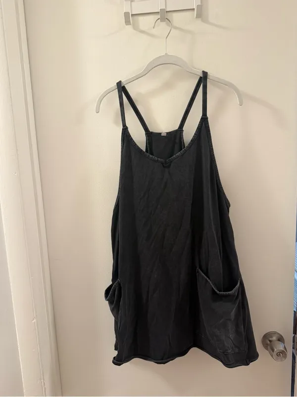 FP Movement by Free People Charcoal Workout Dress - Image 2