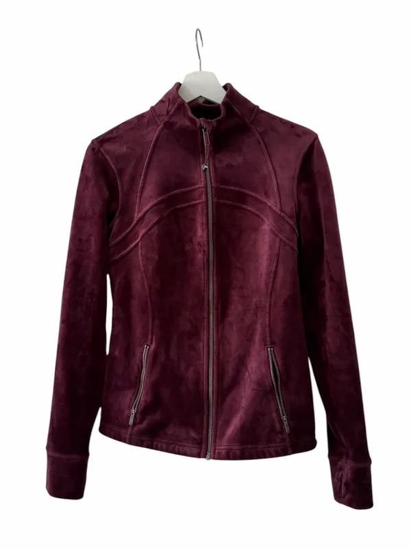 Lululemon 10 Define Jacket Velvet Full Zip - Image 3