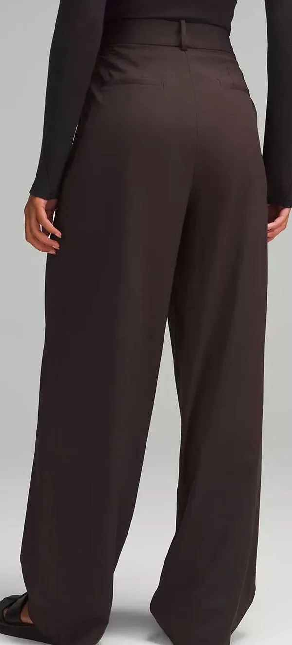 Lululemon Pleat Front High Rise Trouser Regular - Image 4