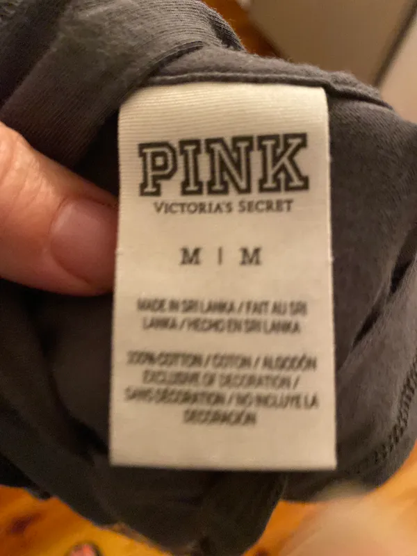 Victoria's Secret Pink Long Sleeve Tee With hoodie - Image 4