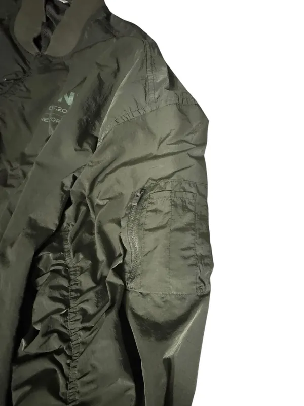 Victoria's Secret Olive Green Bomber Jacket - Image 2