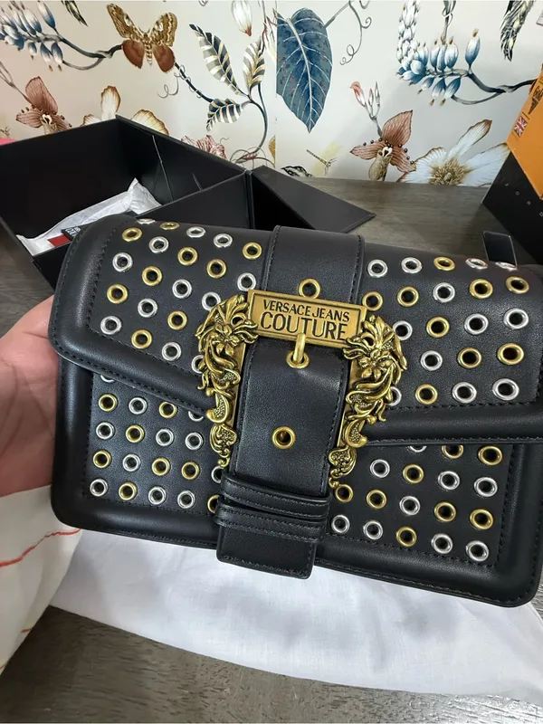 Versace Jeans Couture Baroque buckle Bag - Image 6