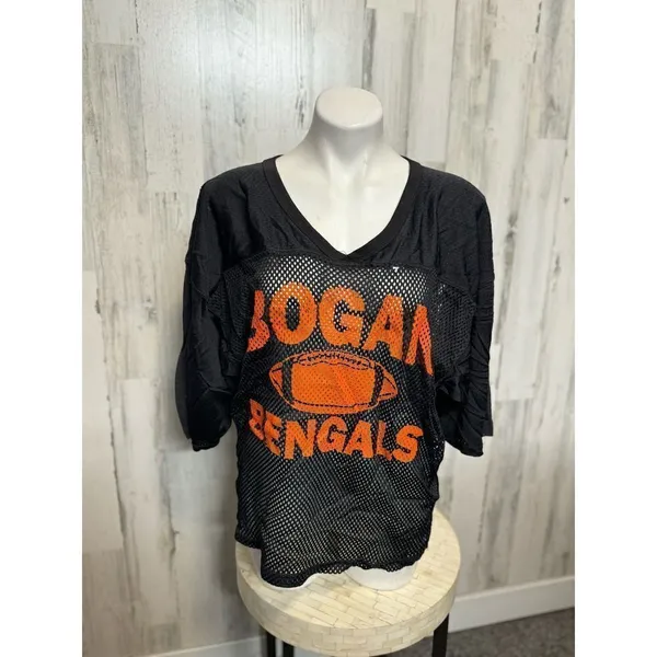 Fishnet top Black Size XL - Image 3