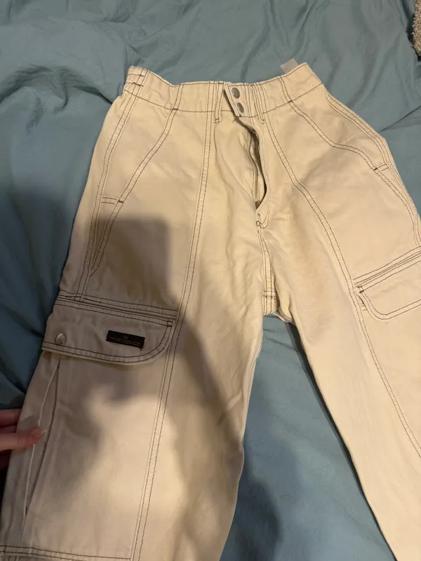Urban Outfitters Bdg Tan Cargo Pants - Image 3