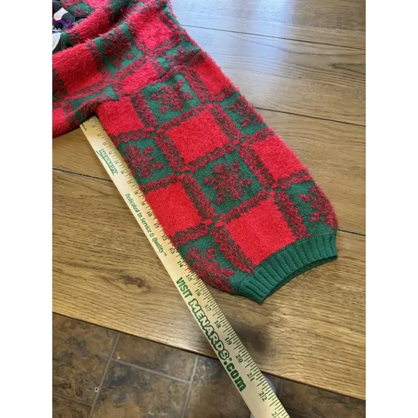 Holiday Time Women Size 4X Boston Terrier Ugly Christmas‎ Sweater Holiday Party - Image 8